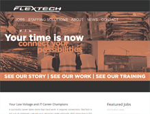 Tablet Screenshot of flextechnow.com